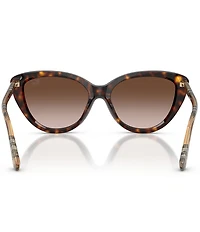 Burberry Women's BE4457F 55mm Cat Eye Sunglasses
