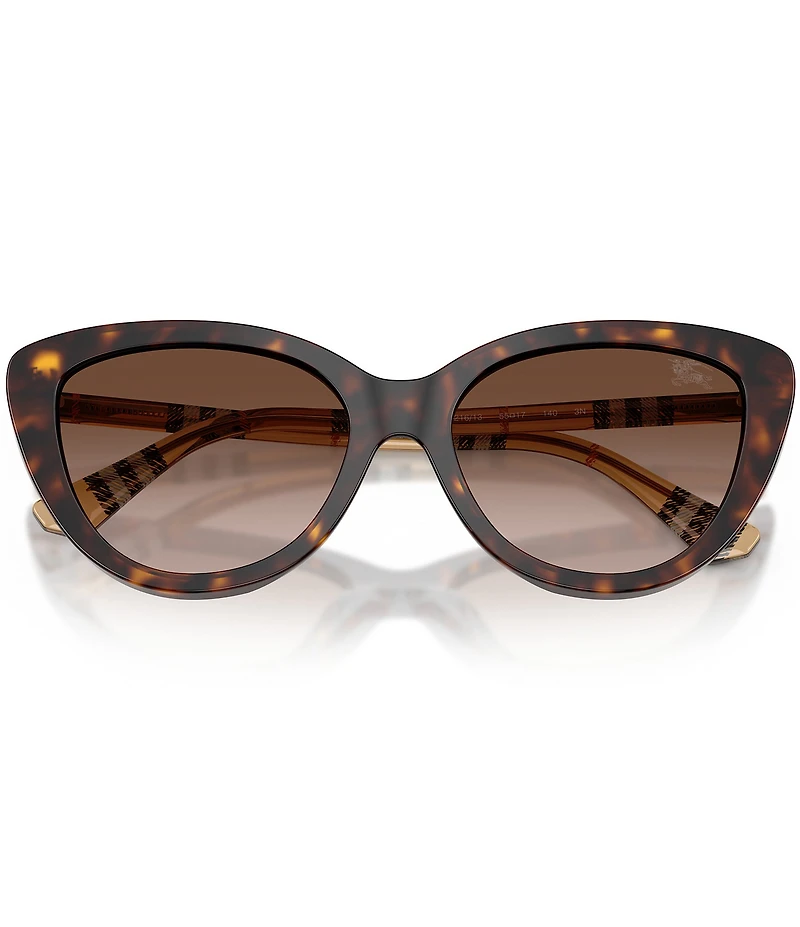 Burberry Women's BE4457F 55mm Cat Eye Sunglasses