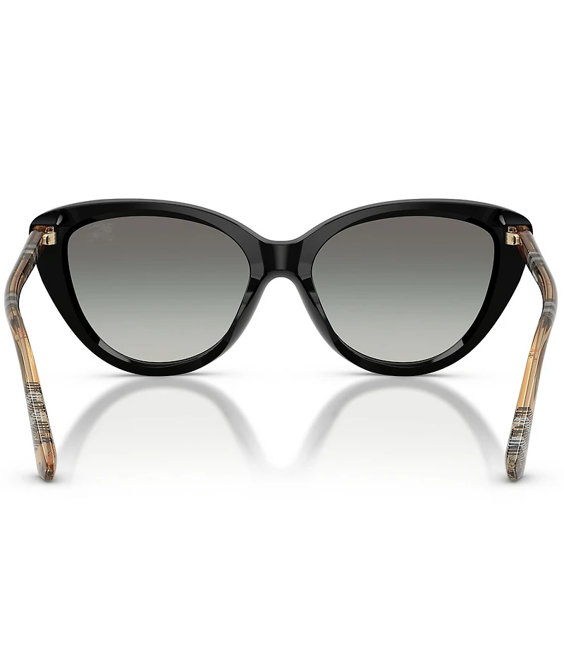 Burberry Women's BE4457F 55mm Cat Eye Sunglasses