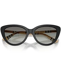 Burberry Women's BE4457F 55mm Cat Eye Sunglasses