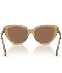 Burberry Women's BE4457F 55mm Cat Eye Sunglasses