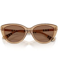 Burberry Women's BE4457F 55mm Cat Eye Sunglasses