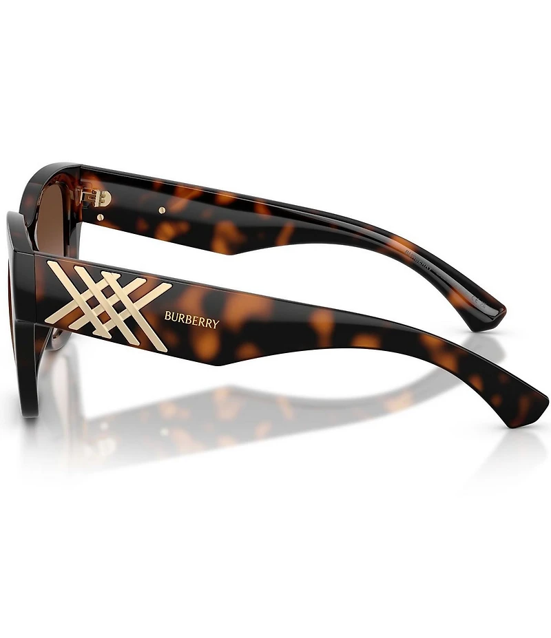 Burberry Women's BE4489U 53mm Square Sunglasses
