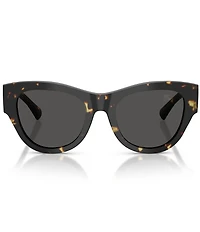 Burberry Women's BE4491 52mm Round Sunglasses