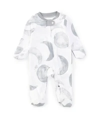 Burt's Bees Baby Boys Long-Sleeve Hello Moon Footie Coverall