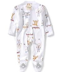 Burt's Bees Baby Boys Long Sleeves Jungle Gym Sleep & Play Footie