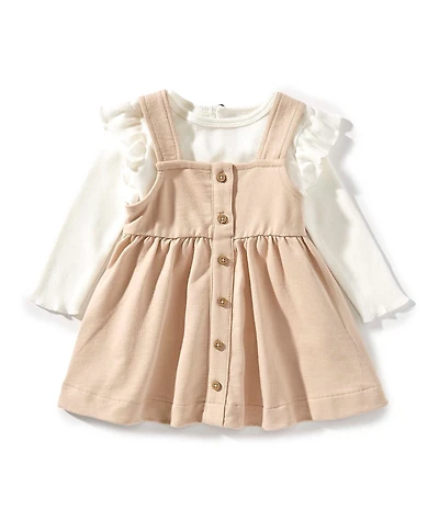 Burt's Bees Baby Girls Long Sleeve Bee Wings T-Shirt And Dress Set