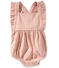 Burt's Bees Baby Girls Organic Cotton Sleeveless Solid Slub Bodysuit