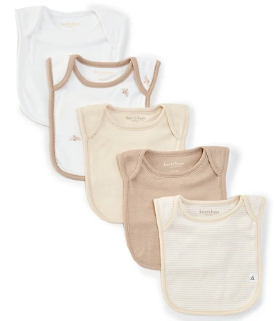 Burt's Bees Baby Golden Bee Bibs Five-Piece Set