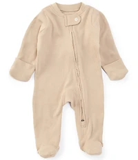 Burt's Bees Baby Long-Sleeve Solid Footed Coverall