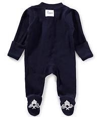 Burt's Bees Baby Long-Sleeve Solid Footed Coverall