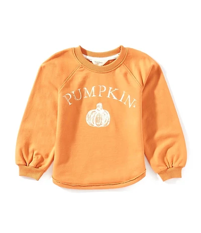Burt's Bees Little Kids Pumpkin Sweatshirt