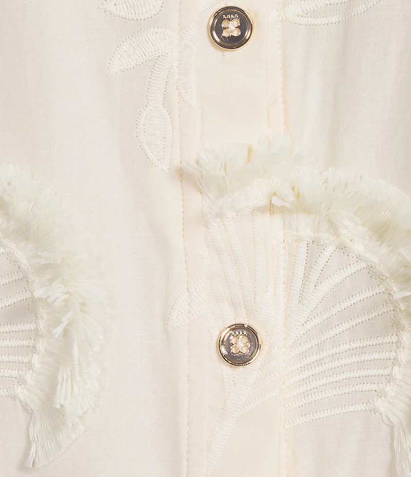 Buru Brocade Mock Neck Sleeveless Mini Shift Dress