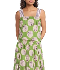 Buru Coordinating Woven Printed Pillar Tank