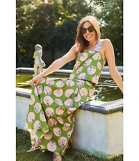 Buru Coordinating Woven Printed Pillar Tank