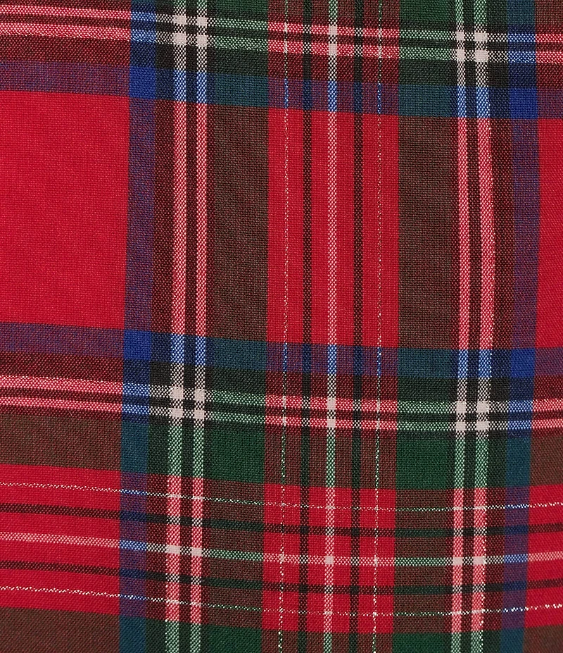 Buru Donna Day Short Sleeve Contrast Bow Detail Stripe Print Shirt Midi Dress