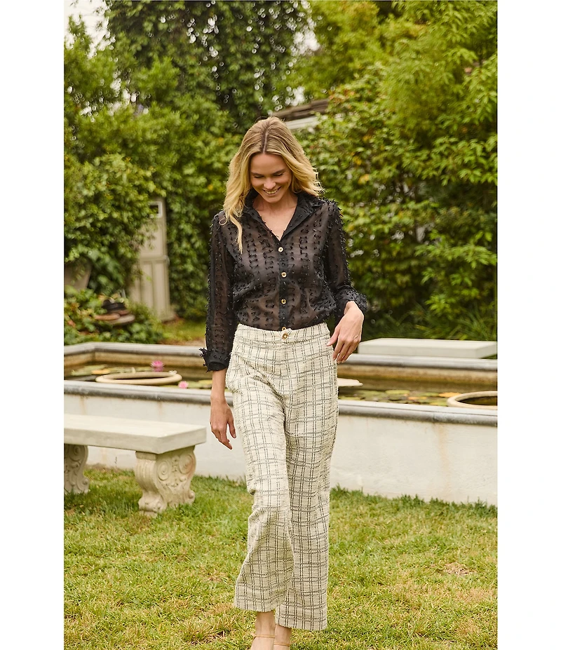Buru Le Culotte Coordinating High Rise Full Length Wide Leg Pants