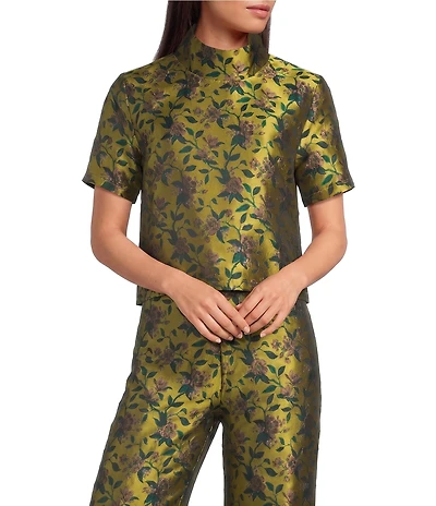 Buru Mock Neck Top