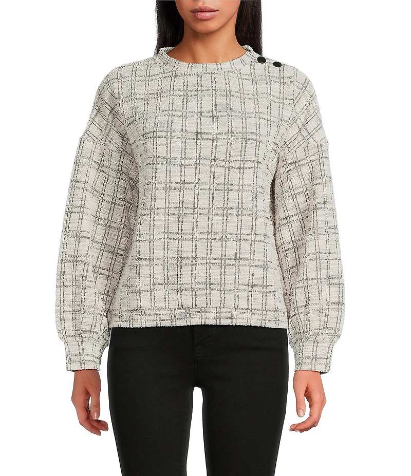 Buru Snappy Crew Neck Pullover Crewneck