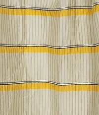 Buru Striped Midi Shirt Dress