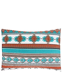 C&F Home Aqua Valley Southwestern Geometric Print Reversible Quilt Mini Set