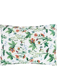 C&F Home Clover Bug Floral Reversible Green Chevron Quilt Mini Set