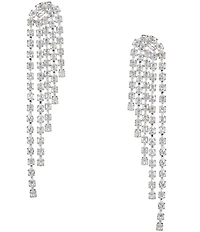 C by Cezanne Angle Linear Earrings