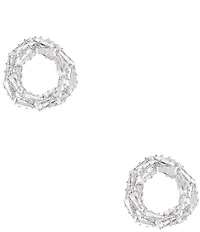 C by Cezanne CZ Twist Stud Earrings