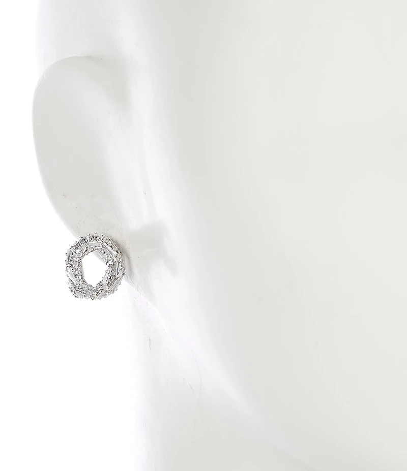 C by Cezanne CZ Twist Stud Earrings