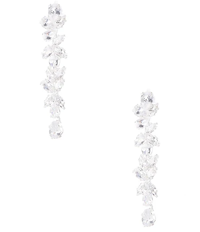 C by Cezanne Vine Linear Earrings
