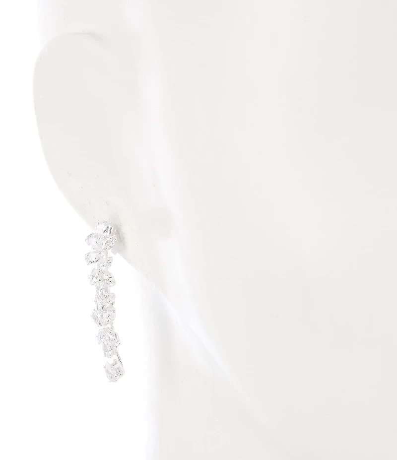 C by Cezanne Vine Linear Earrings