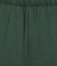 Cabernet Plus Size Solid French Terry Wide Leg Coordinating Sleep Pants