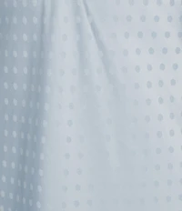 Cabernet Satin Dotted Print Sleeveless V-Neck Chemise