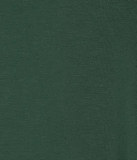 Cabernet Solid French Terry Split Round Neck Long Sleeve Coordinating Sleep Top