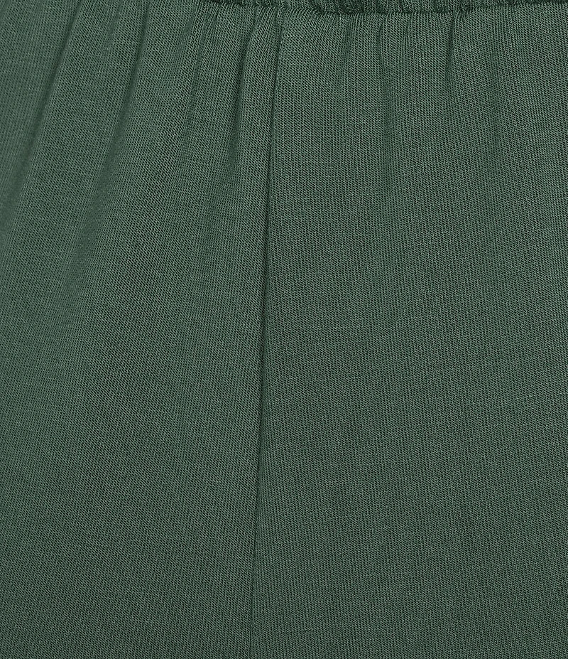 Cabernet Solid French Terry Wide Leg Coordinating Sleep Pant
