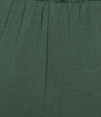 Cabernet Solid French Terry Wide Leg Coordinating Sleep Pant