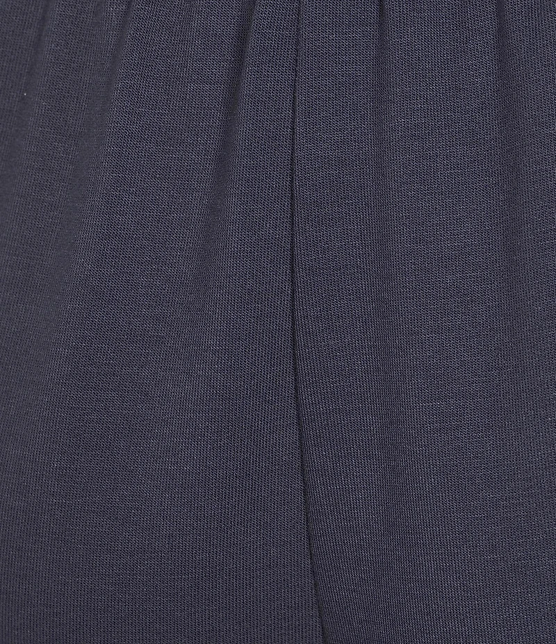 Cabernet Solid French Terry Wide Leg Coordinating Sleep Pants