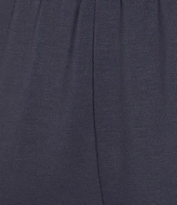Cabernet Solid French Terry Wide Leg Coordinating Sleep Pants