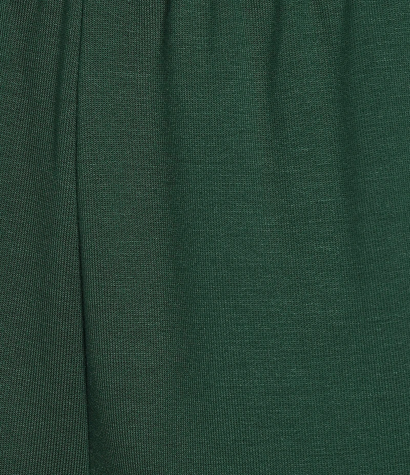Cabernet Solid French Terry Wide Leg Coordinating Sleep Pants