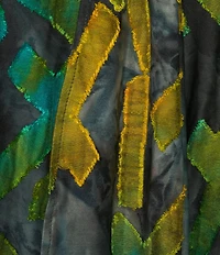 Calessa Burnout Knit Tie-Dye Long Sleeve Open-Front Cardigan