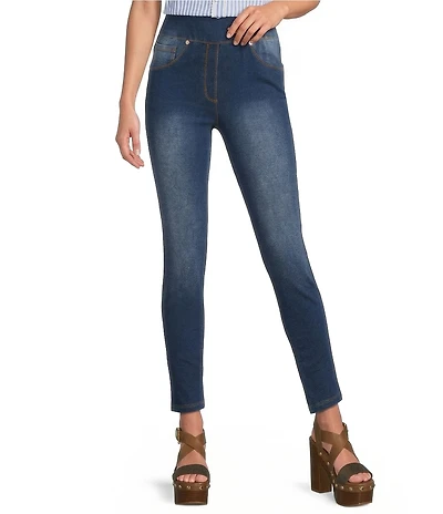 Calessa Denim Four Way Stretch Skinny Ankle Length Jeggings
