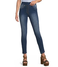 Calessa Denim Four Way Stretch Skinny Ankle Length Jeggings