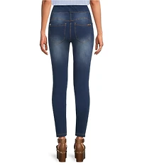 Calessa Denim Four Way Stretch Skinny Ankle Length Jeggings