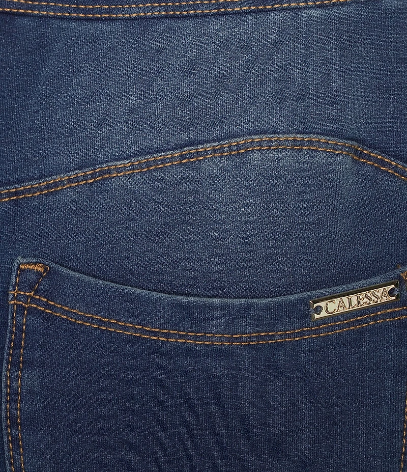 Calessa Denim Four Way Stretch Skinny Ankle Length Jeggings