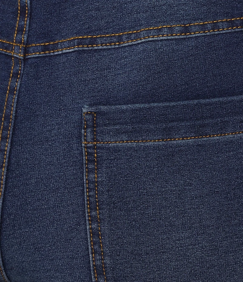 Calessa Denim Wide Leg Ankle Pants
