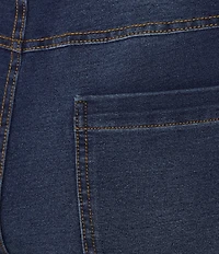 Calessa Denim Wide Leg Ankle Pants