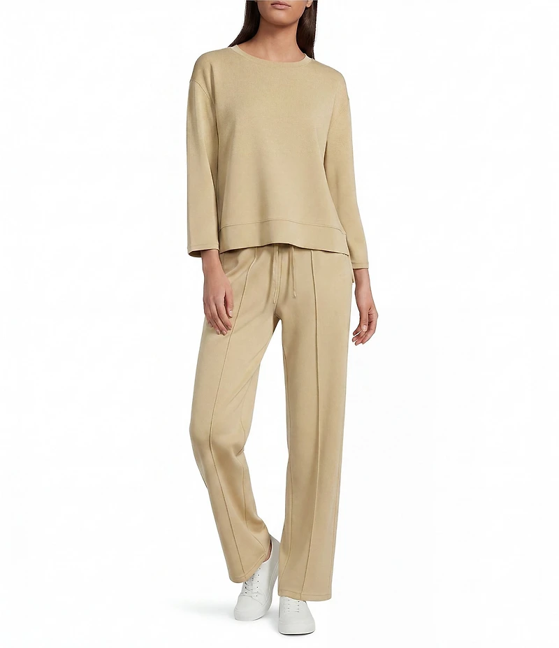Calessa Knit Modal Pull-On Pants