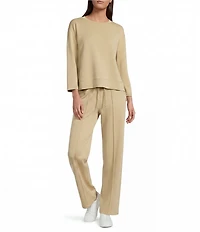 Calessa Knit Modal Pull-On Pants