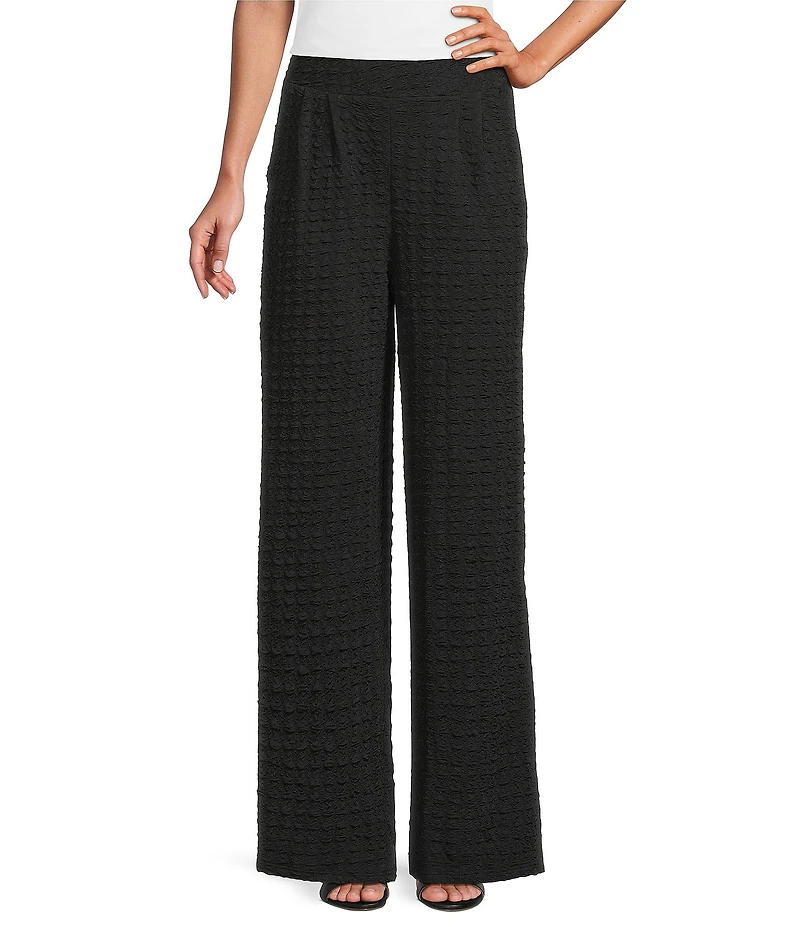 Calessa Knit Straight Leg Pull-On Pants