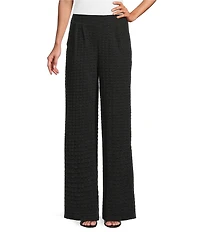 Calessa Knit Straight Leg Pull-On Pants